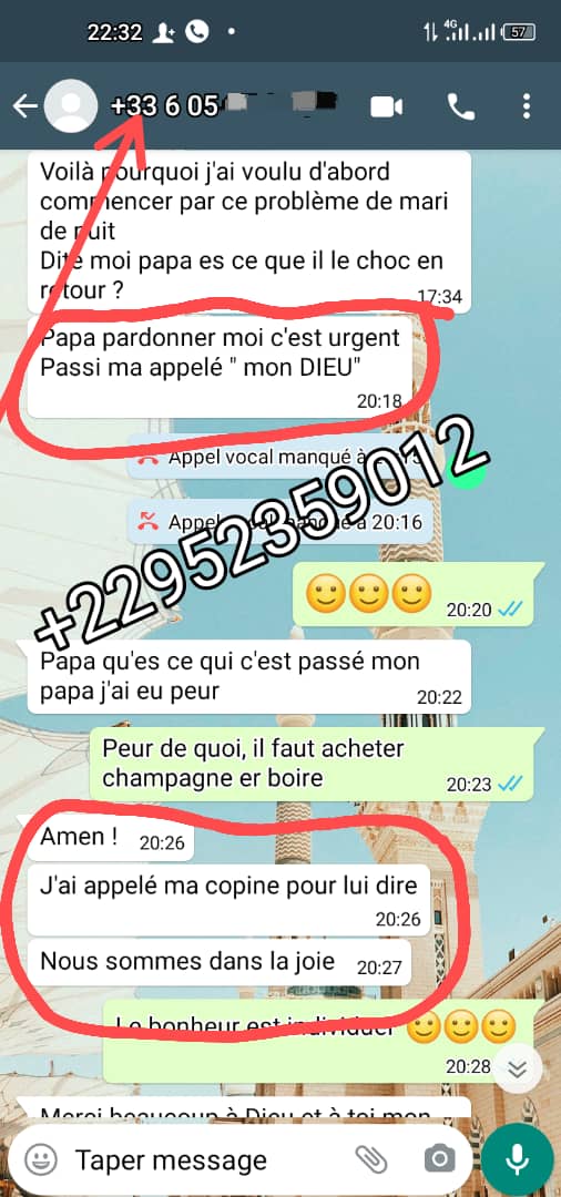 Deuxième Image de Services/Divers. Voici quelque témoignage… Mais si vous avez un problème c'est sur WhatsApp on parle et il faut être majeur pour travailler avec moi.