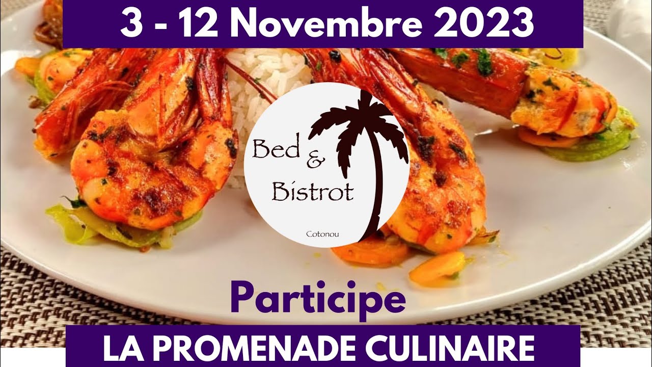 Image de Cuisine. La Promenade culinaire de Cotonou, une initiative culinaire à succès, fait son entrée à Cotonou après avoir triomphé à Dakar et à Abidjan. Cette initiative a été conçue et orchestrée par le promoteur culinaire Aziz Agbo-Panzo. Elle a été officiellement lancée le vendredi 3 novembre 2023 à l'hôtel Novotel Orisha de Cotonou en présence du Directeur général de Bénin Tourisme, Willy Rosier. La Promenade culinaire de Cotonou est un événement culinaire qui s'étend sur une période de dix jours, allant du 3 au 12 novembre 2023. Son objectif principal est de célébrer la diversité de la cuisine africaine et de permettre aux amateurs de gastronomie de découvrir les délices culinaires du Bénin. L'événement offre une opportunité unique pour les amateurs de cuisine de découvrir ce que les meilleurs restaurants de Cotonou ont à offrir. Quatorze restaurants renommés, dont le Karé Ebène, le Kidou, l'Azalai Hôtel, le Novotel, la Pirogue, l'Omani, le Bed et Bistrot, le Nobila, le Golden Tulip, et bien d'autres, participent à la Promenade culinaire. Chacun de ces restaurants proposera des menus spécialement conçus pour l'occasion, offrant aux convives une expérience culinaire exceptionnelle. L'objectif est d'attirer le plus grand nombre de personnes avec des menus spéciaux qui mettent en valeur la diversité de la cuisine locale et internationale. Le chef Aziz Agbo-Panzo, initiateur de la Promenade culinaire, a exprimé son enthousiasme pour cet événement en déclarant : "Une sélection exquise de restaurants vous convie à un festin d'exception, avec des menus spécialement élaborés à des prix fixes dans tous les établissements participants. Nous voulons appâter le plus avec des menus spéciaux dans une diversité de cuisine." Ce concept de la Promenade culinaire offre aux Béninois et aux visiteurs la possibilité de profiter d'une véritable fête de la gastronomie pendant dix jours. L'événement met en valeur à la fois la cuisine locale et internationale, reflétant ainsi la richesse de la scène culinaire de Cotonou. Le chef Aziz Agbo-Panzo a exprimé son enthousiasme en déclarant : "Je suis ravi d’être ici et je vous invite à vivre cette expérience. Ce n’est que la première et nous allons continuer à la célébrer d’année en année ensemble avec vous et pour vous." La particularité de ce concept réside dans le fait qu'il laisse aux clients la liberté de choisir le restaurant de leur choix pour satisfaire leurs papilles gustatives, sans avoir à dépenser plus d'argent. L'initiative de la Promenade culinaire à Cotonou est une première pour la ville. Elle vise à offrir une visibilité aux restaurants qui mettent en avant la cuisine locale et à encourager le public à participer massivement pour profiter des spécialités culinaires spécialement conçues pour l'événement. Le promoteur du restaurant Le Lieu Unique, Elidja Atindokpo, a partagé son enthousiasme en déclarant : "C’est la première fois que l’initiative vient à Cotonou. Elle donne de la visibilité aux restaurants qui font la promotion des plats locaux. On espère donc que le public va répondre massivement et profiter des particularités culinaires qui sont spécialement conçues pour eux." La Promenade culinaire de Cotonou offre une expérience gastronomique unique, mais elle soulève également des questions. Comment cet événement contribuera-t-il à promouvoir la cuisine béninoise et à stimuler l'industrie de la restauration locale ? Comment les restaurants participants réussiront-ils à séduire les convives avec leurs menus spéciaux ? La Promenade culinaire laissera-t-elle une empreinte durable sur la scène gastronomique de Cotonou ? Les amateurs de cuisine et les gourmets attendent avec impatience de découvrir les réponses à ces questions et de savourer les délices culinaires proposés par cette initiative innovante.